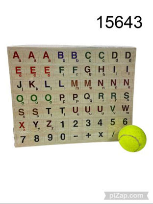 Imagen de LETRAS Y NUMEROS MAGNETICOS MEDIANO 6.25